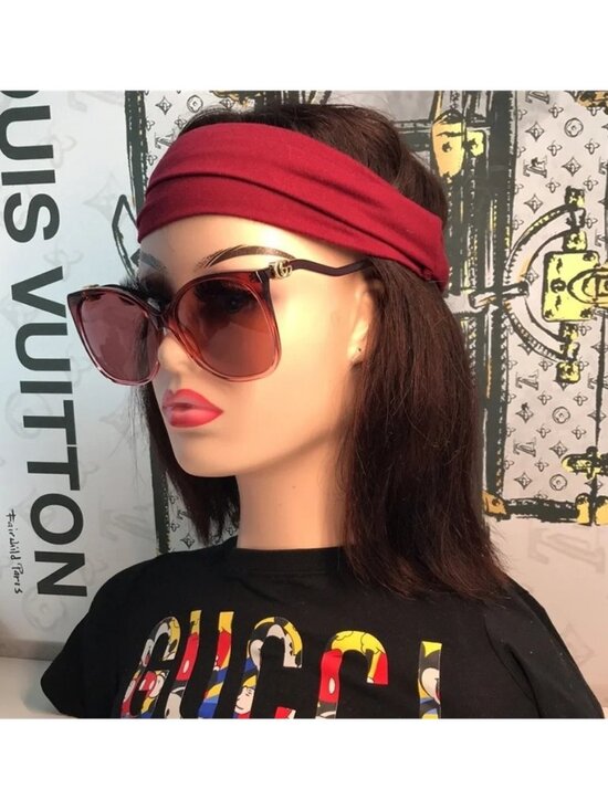 New ✨ Authentic Gucci GG1010S 004 Oversized Cat-Eye Sunglasses ✨ main image 7